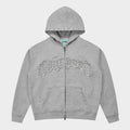 Godspeed Symmetric Studded Hoodie V2- Heather Grey
