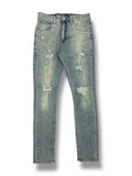 Waimea 01D Men's Skinny Jeans- Stone Wash