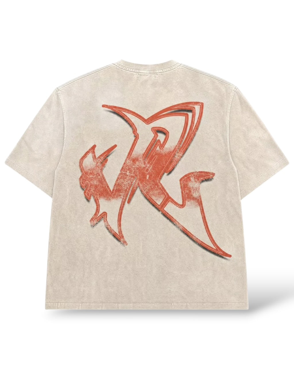 Castel Virtual 'Astro' T-Shirt- White Wash