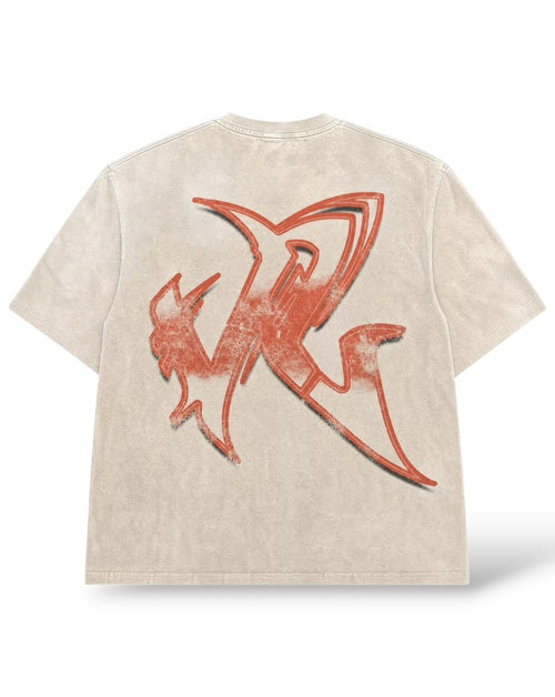 Castel Virtual 'Astro' T-Shirt- White Wash