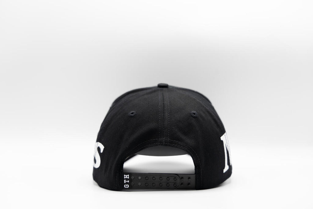 Gth Bold Memphis All Around Snapback Cap- Black