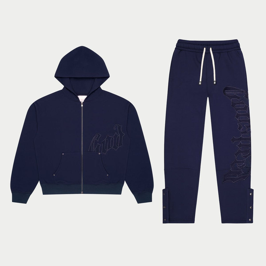 Godspeed OG Logo Sweatpants- Double Navy
