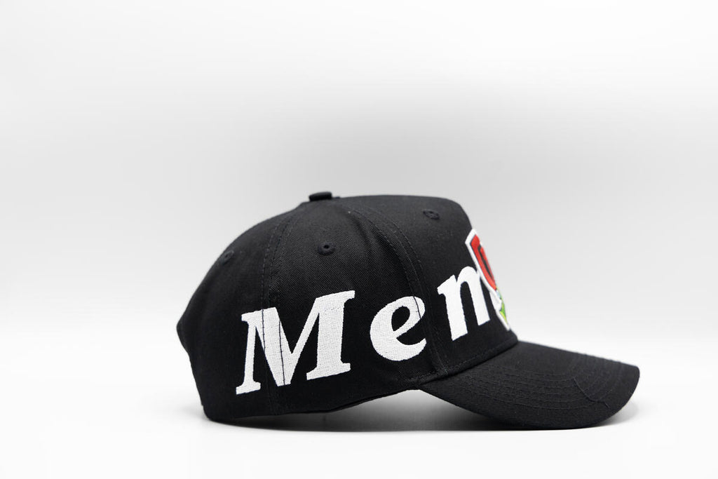 Gth Bold Memphis All Around Snapback Cap- Black