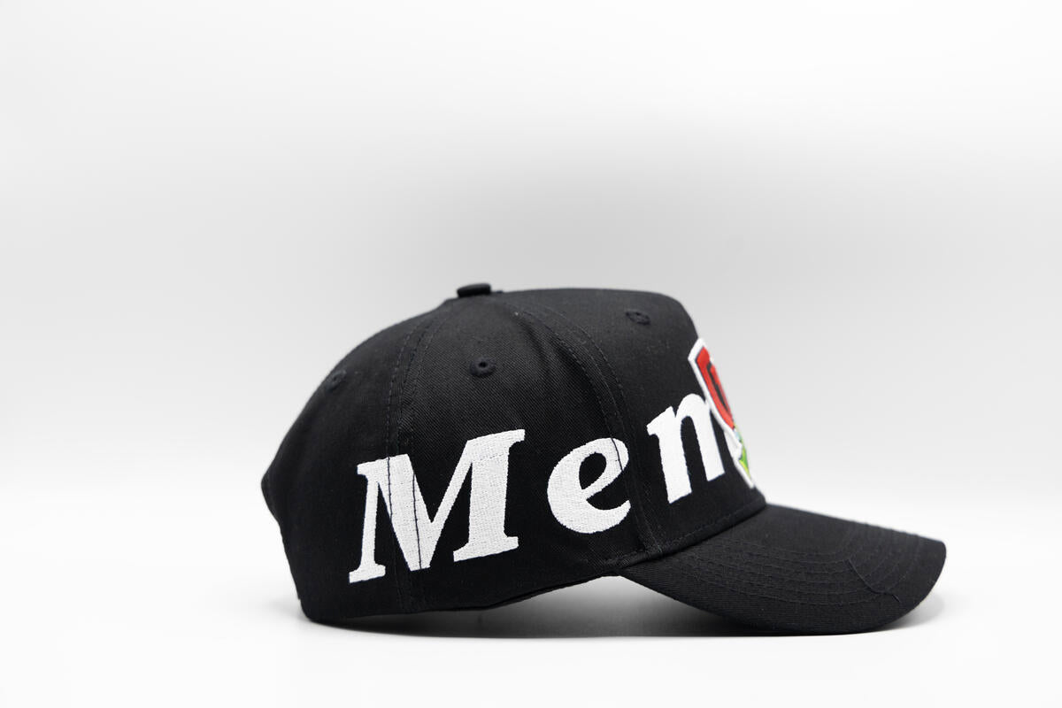 Gth Bold Memphis All Around Snapback Cap- Black