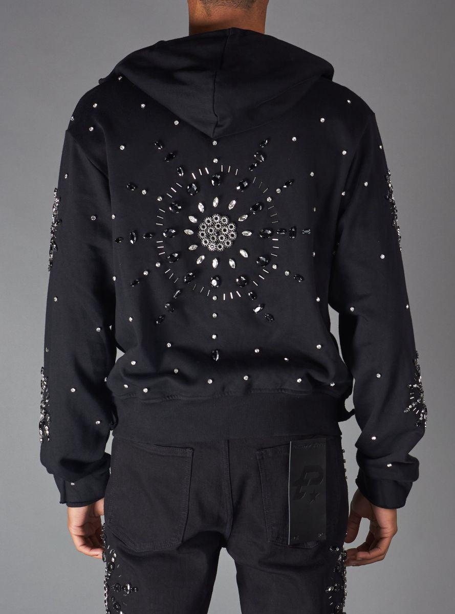 Politics Brae Hoodie- Black