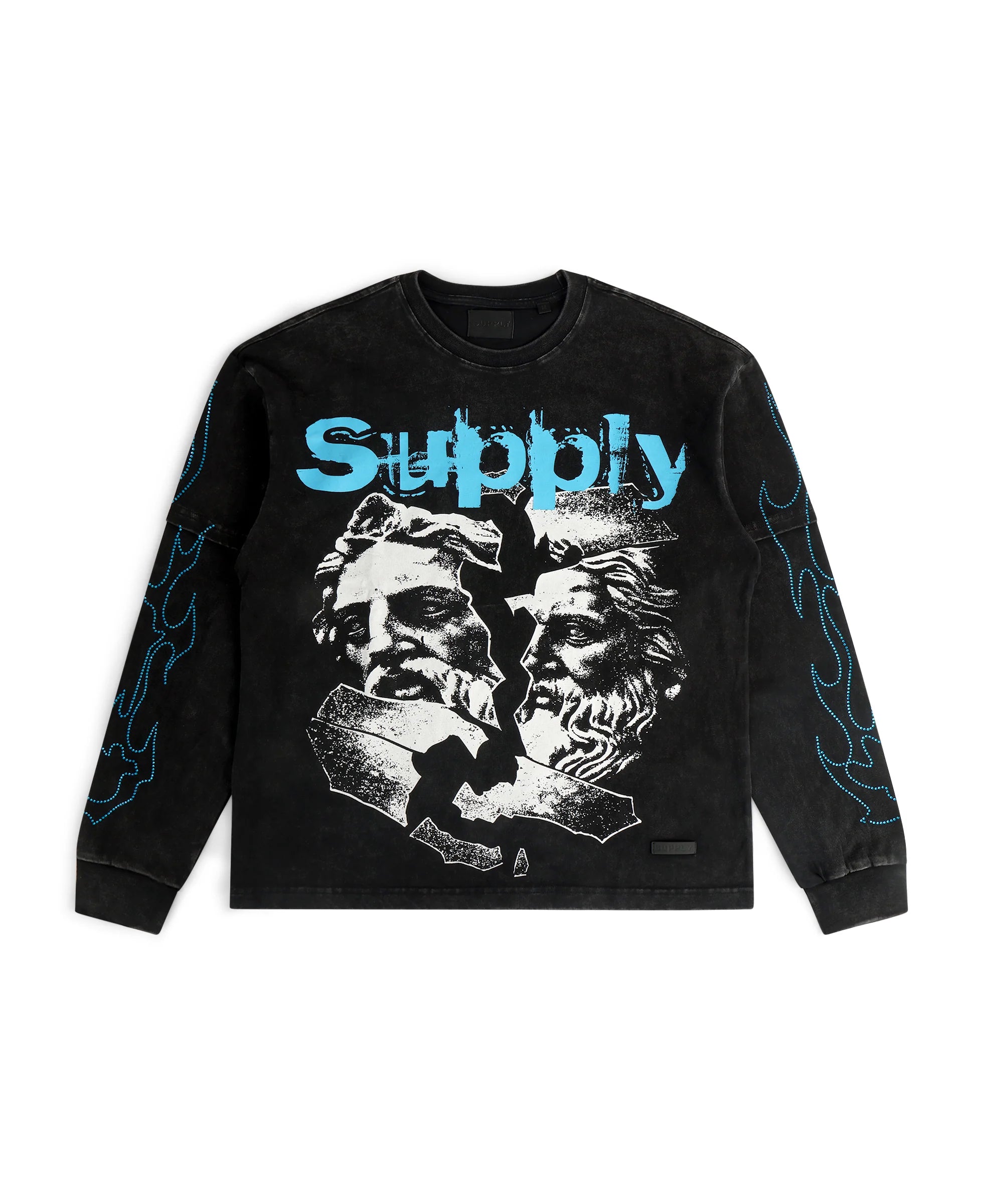 Supply Sinner Long Sleeve- Blk