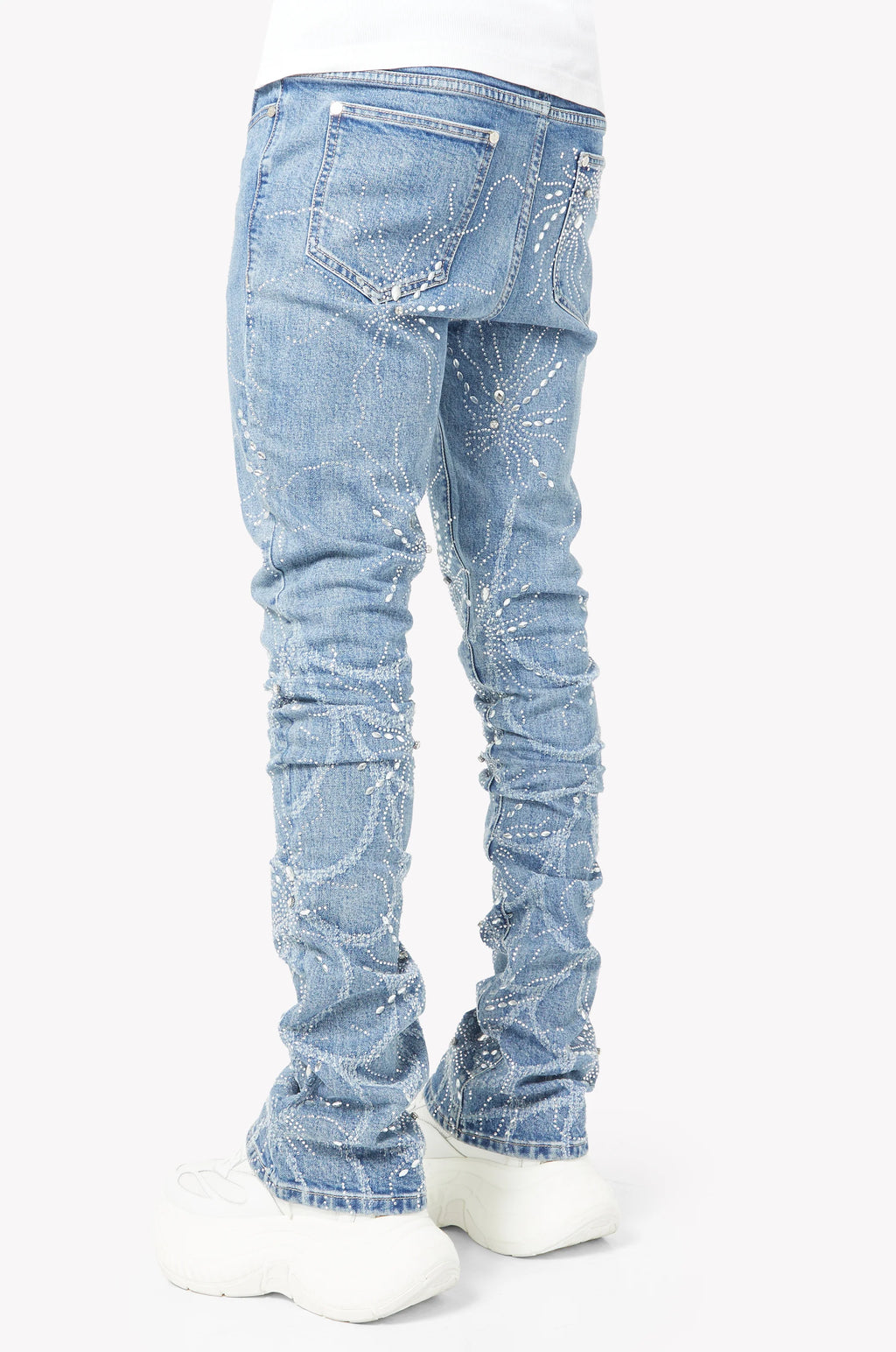 GUAPI Steel Blue Spider Denim