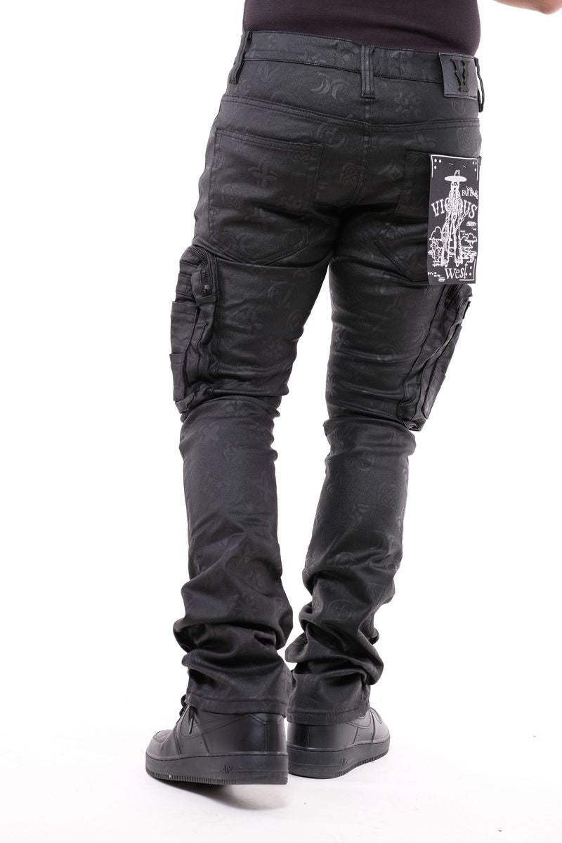 Vicious Coated Black With Artwork-Flare