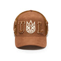 Cult Logo Mesh Back Trucker Hat 'Cult Chenille Suede'- Chocolate