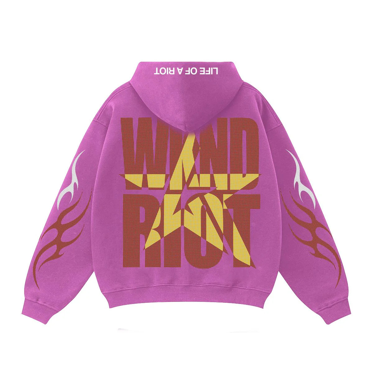 WKND RIOT| RIOT LIFESTYLE ZIP UP HOODIE PINK