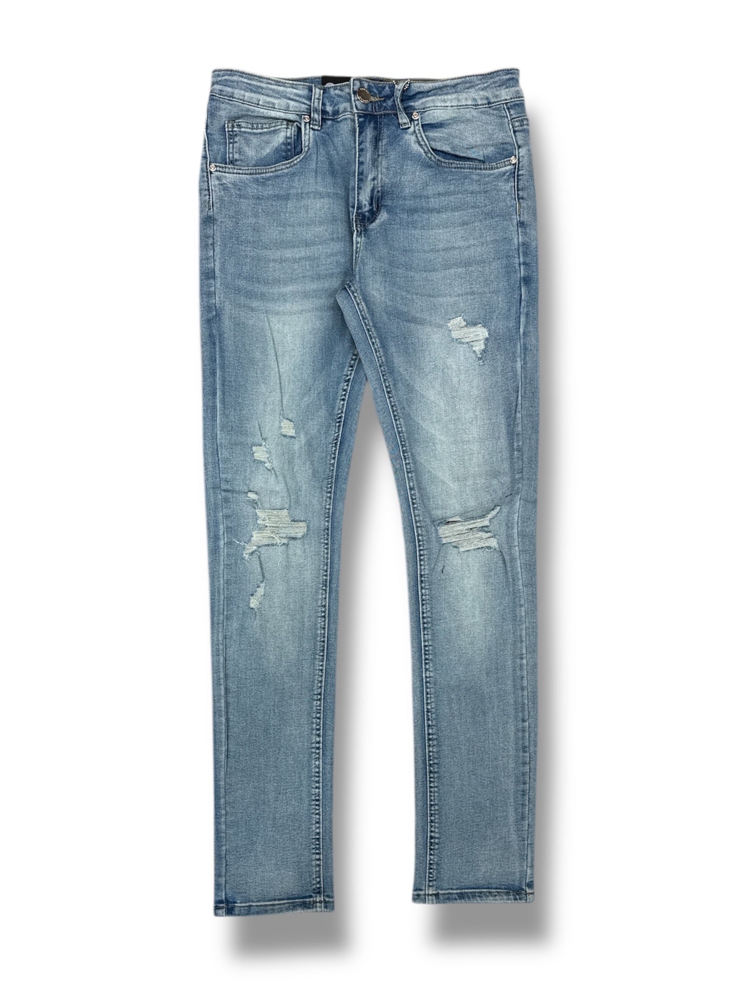 Waimea 99D Men's Skinny Jeans- Blue Wash