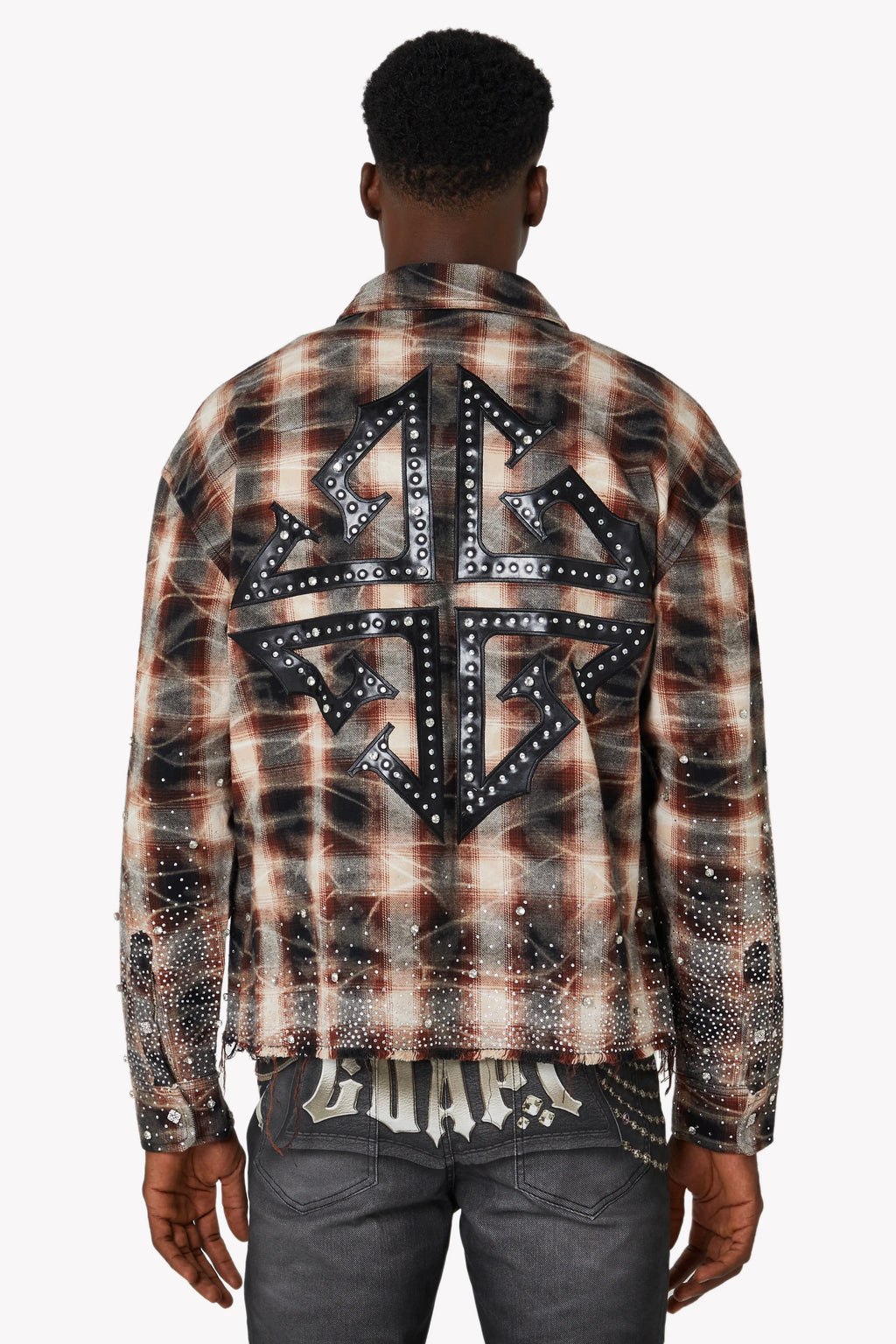 Guapi MOCHA RHINESTONE FLANNEL