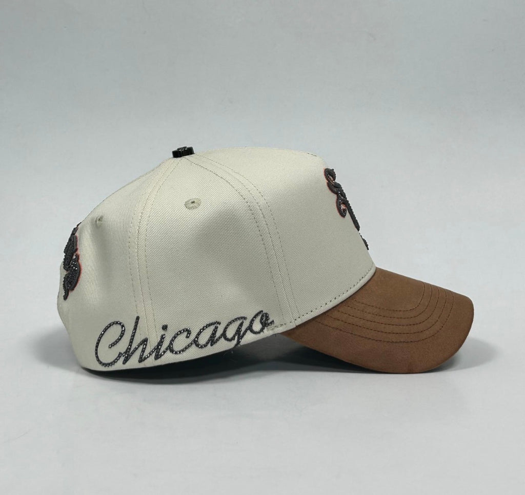 Caps'Fans 'Sox 90' Hat- Cream/Brown
