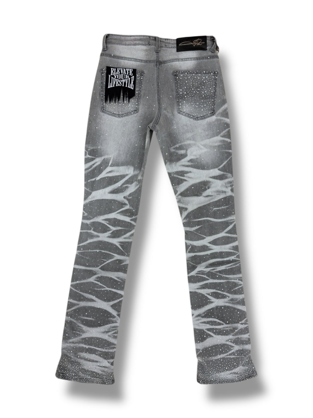 Riviera Stacked jeans- Grey Wash