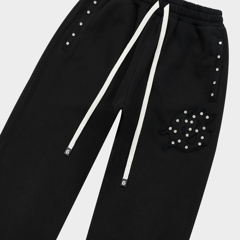 Godspeed Symmetric Studded Sweatpants V2- Black