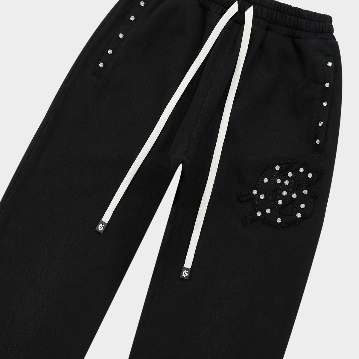 Godspeed Symmetric Studded Sweatpants V2- Black