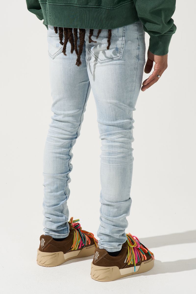 Serenede ‘Ice’ Skinny Jeans-Blue