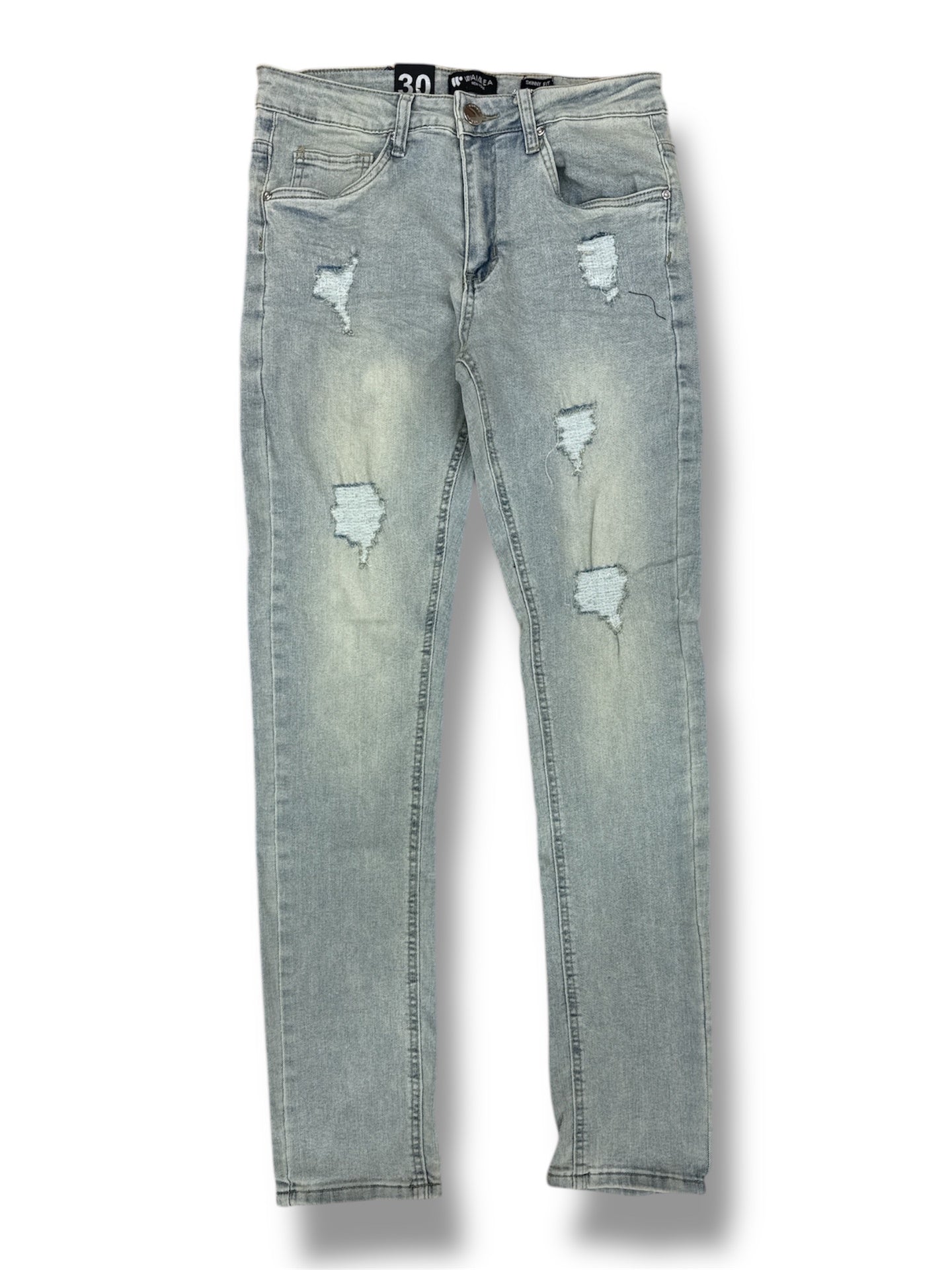 Waimea 00D Men's Skinny Jeans- Blue Wash