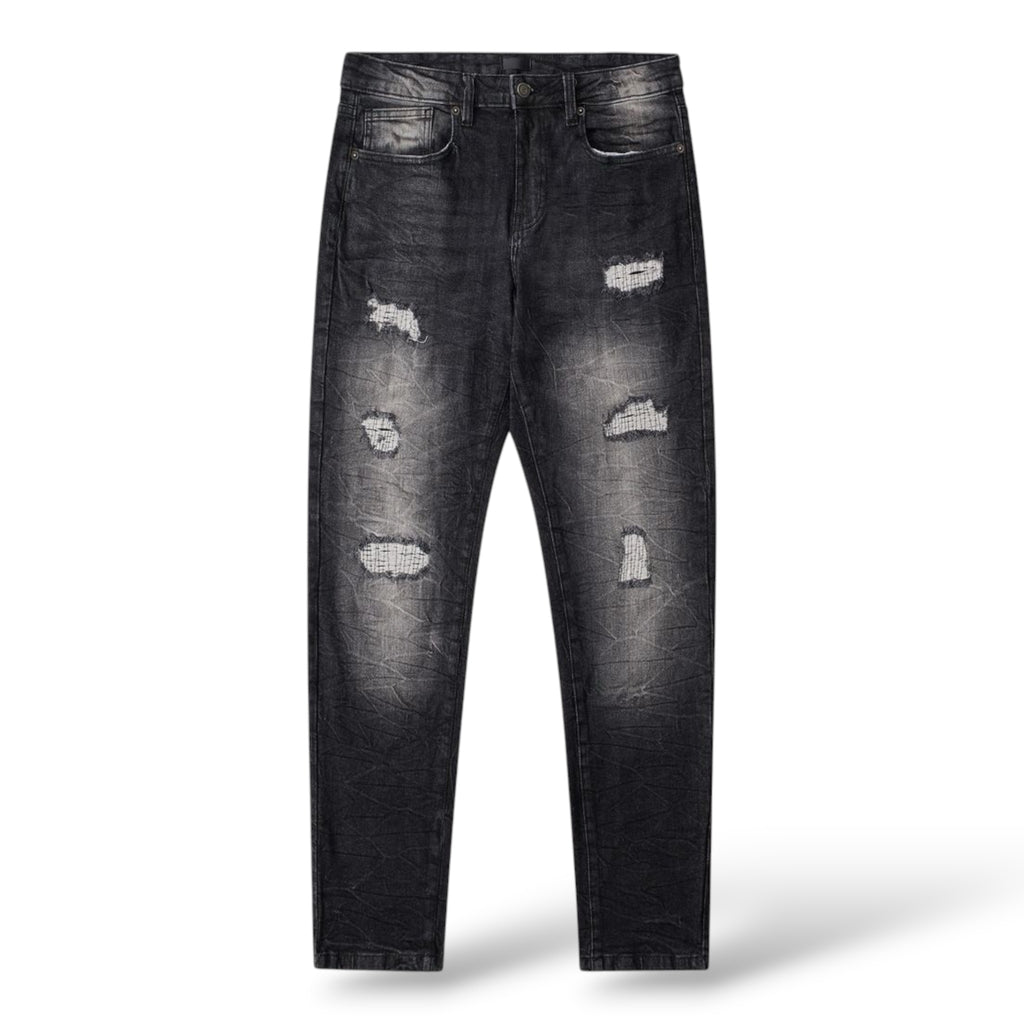 Reason 'Frosty' Denim Skinny Jeans (800)- Grey