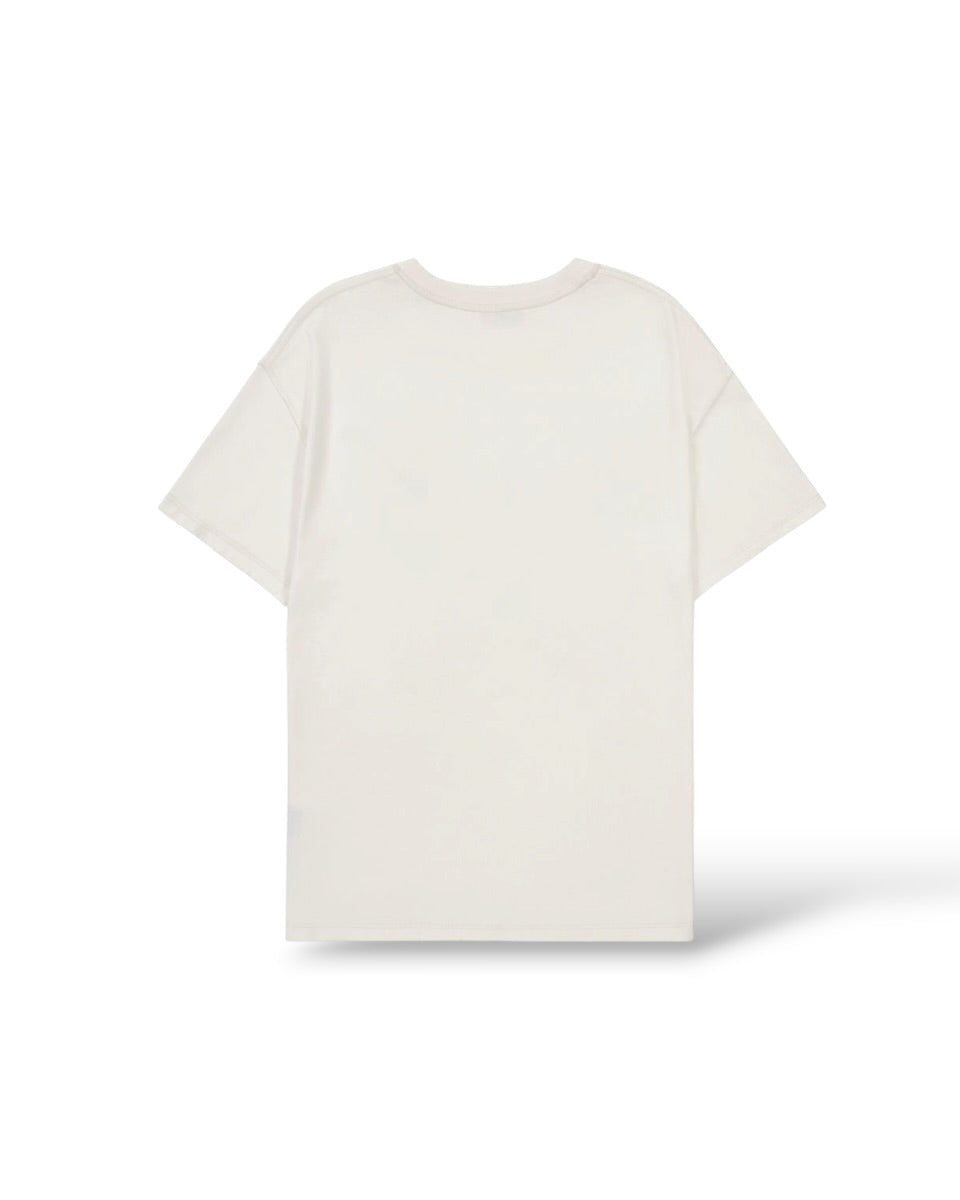 Campus 'Ghost Rider' T-Shirt- Cream
