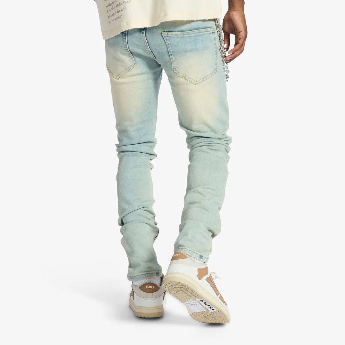 Melee ‘Milky Way’ Skinny Jeans - Cream Cloud