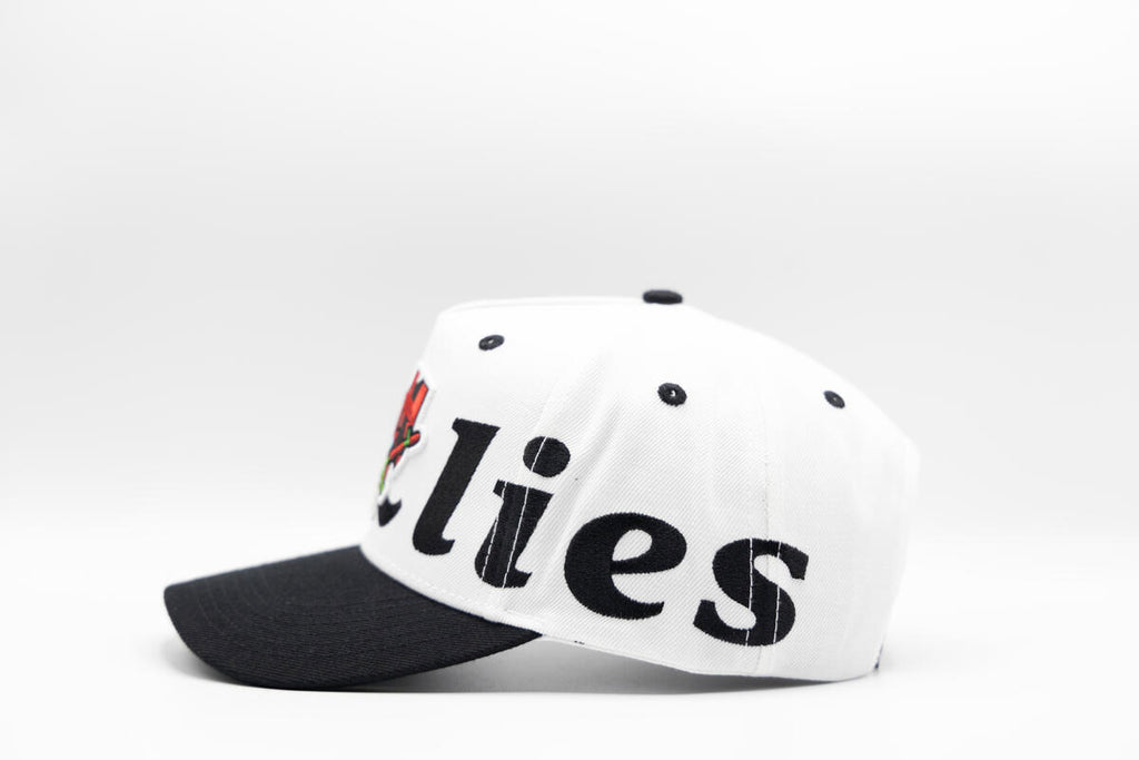 Gth Bold Grizzlies All Around Snapback Cap- White Black