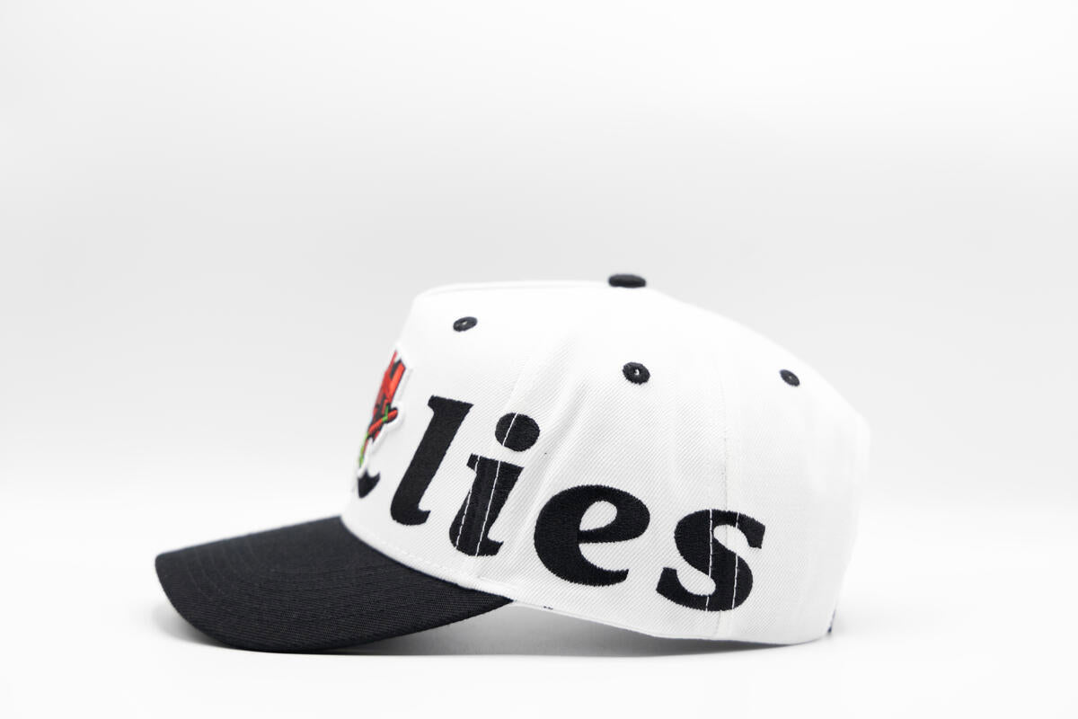 Gth Bold Grizzlies All Around Snapback Cap- White Black