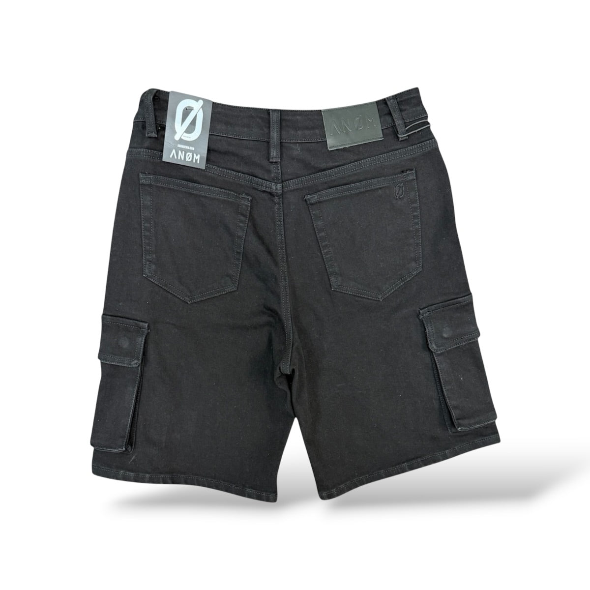 Anom 'Yazan' Cargo Shorts- Jet Black