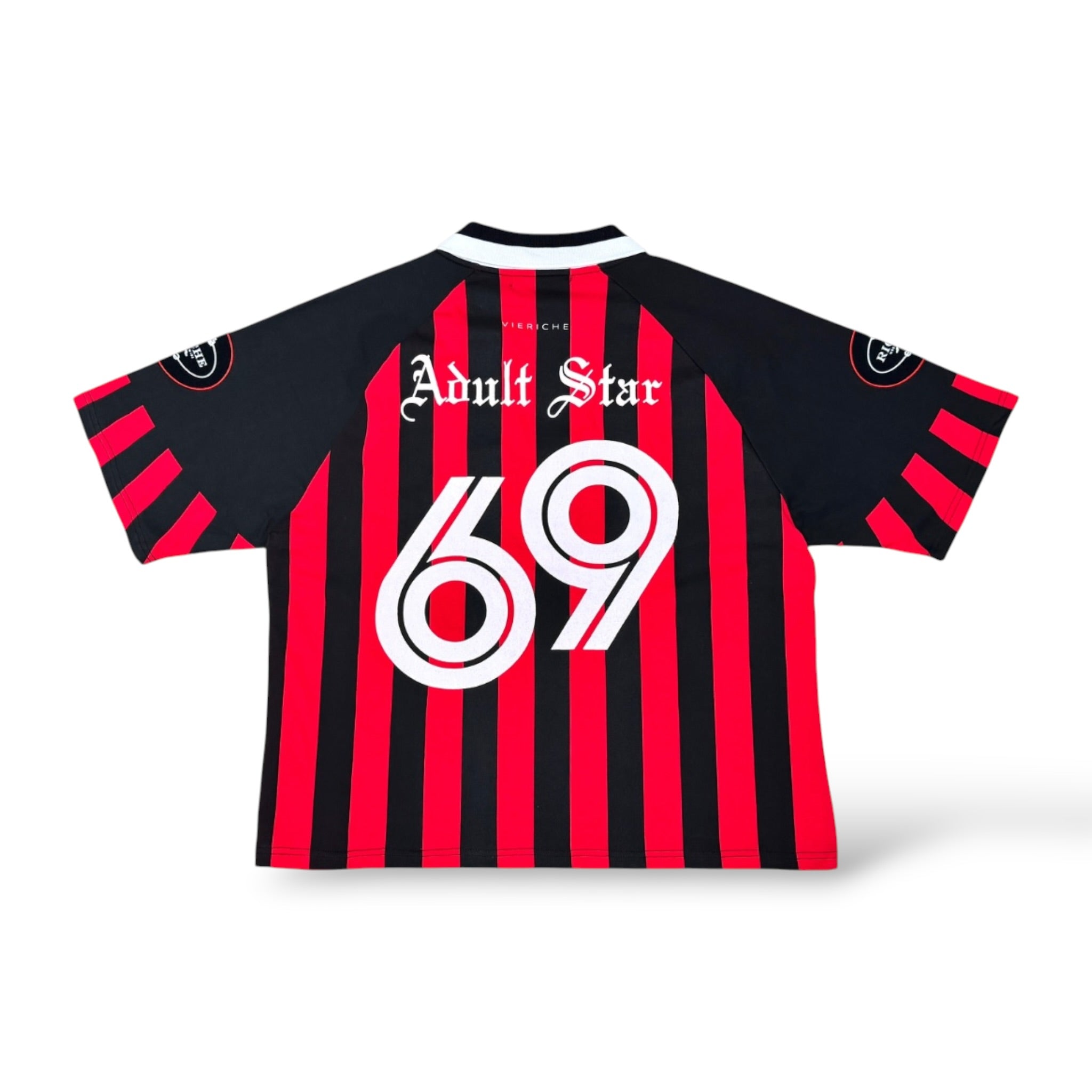 Vie Riche 'Adult Star' Jersey- Black/Red