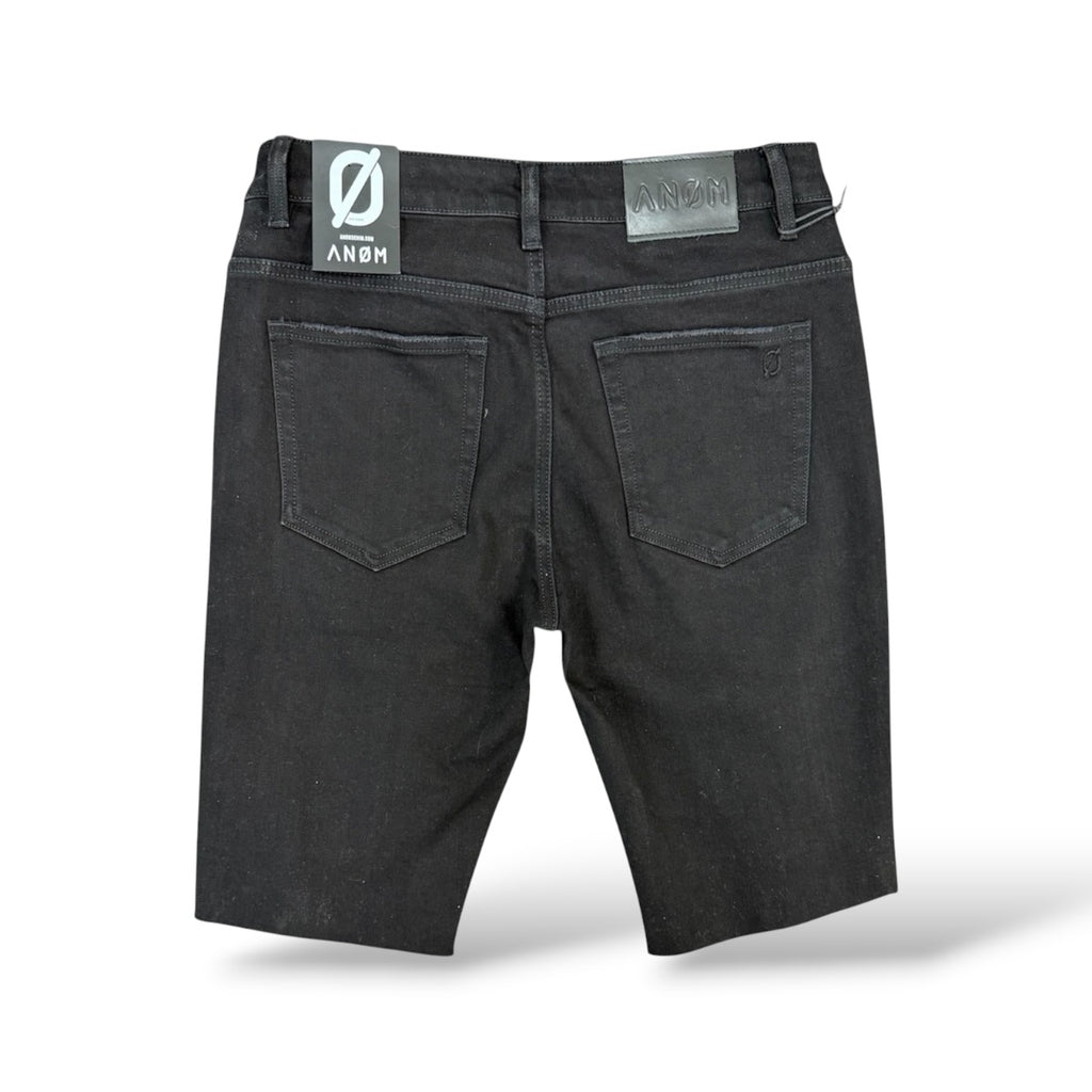 Anom 'Apex' Slim Fit Shorts- Jet Black