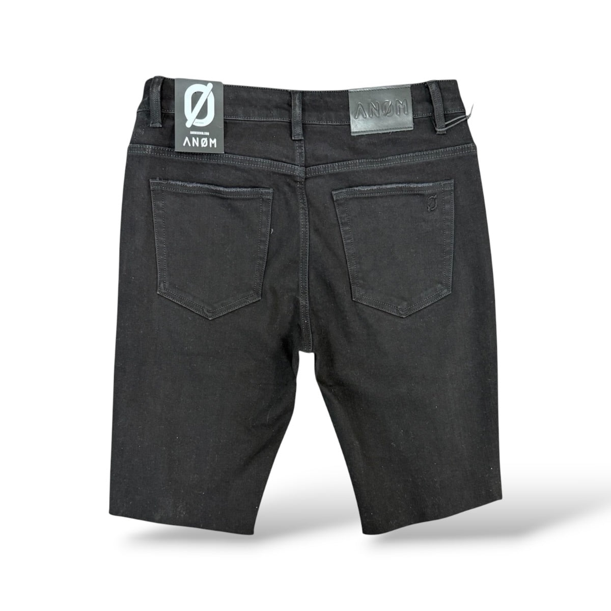 Anom 'Apex' Slim Fit Shorts- Jet Black