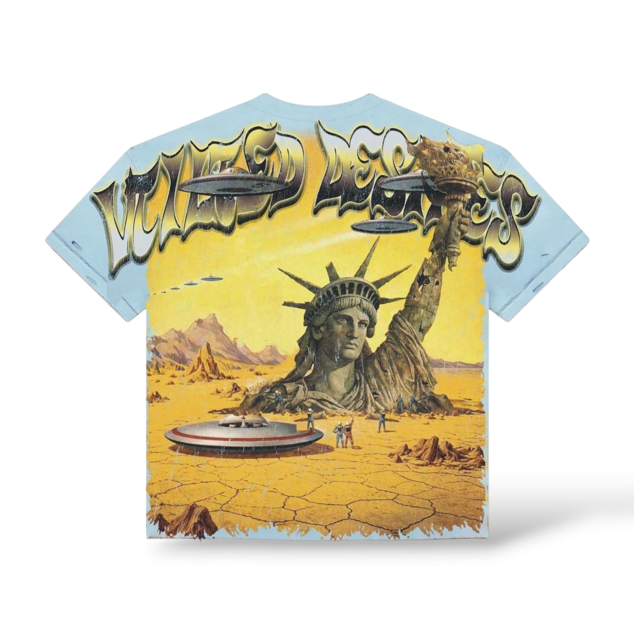 Vtilted 'Dune' T-Shirt- Lt Blue