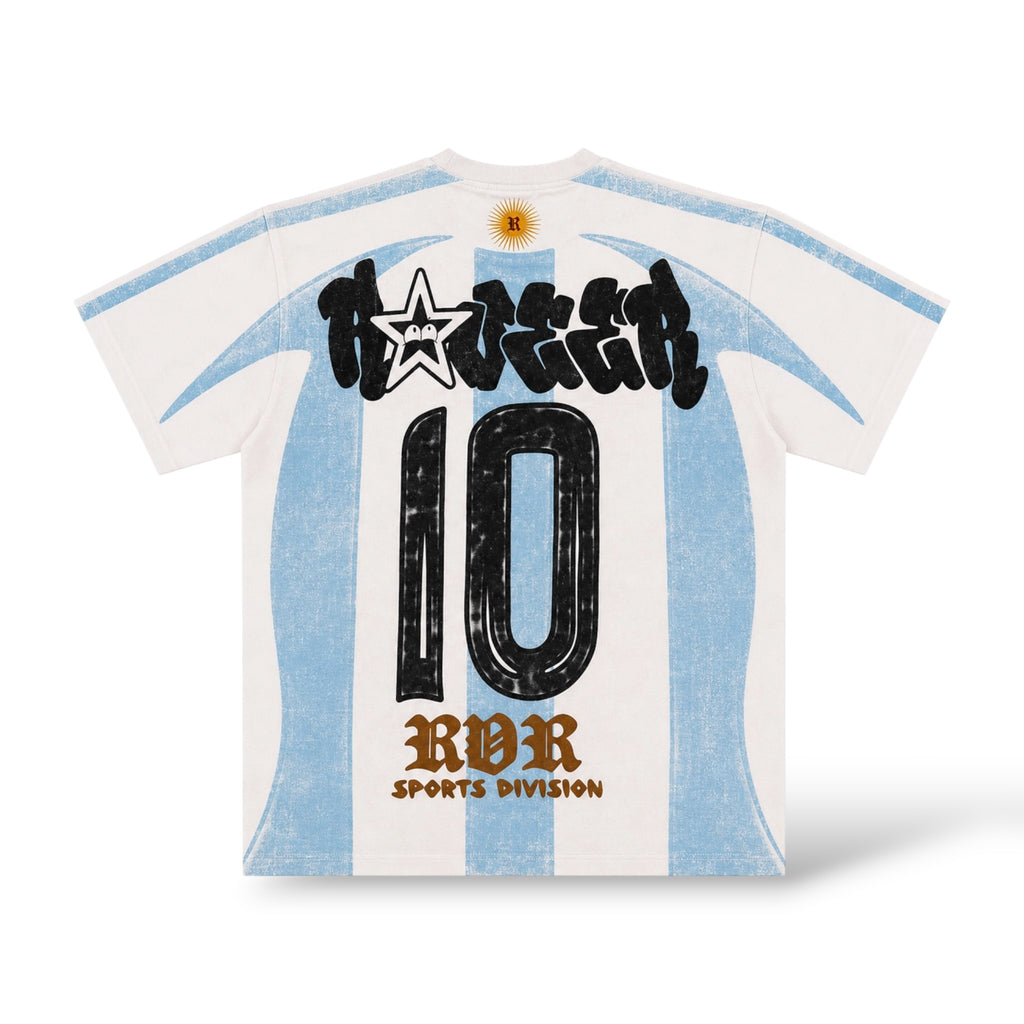 Reveer 'La Diez' Jersey- White/Blue