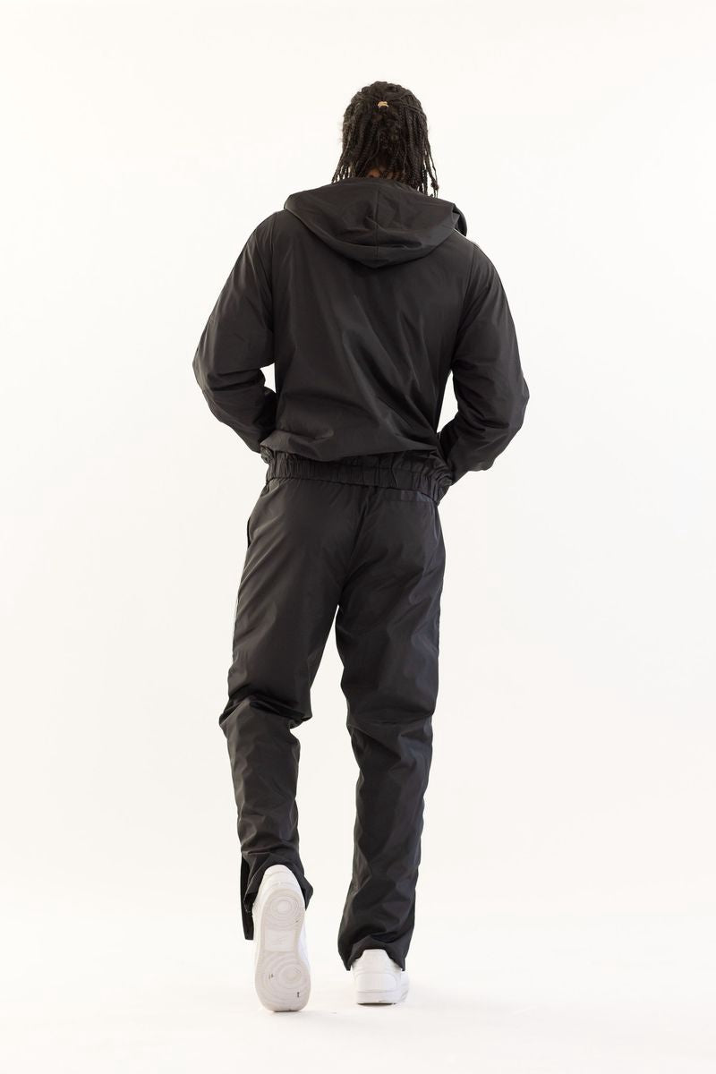 Kindred Nylon Striped Set- Black/White