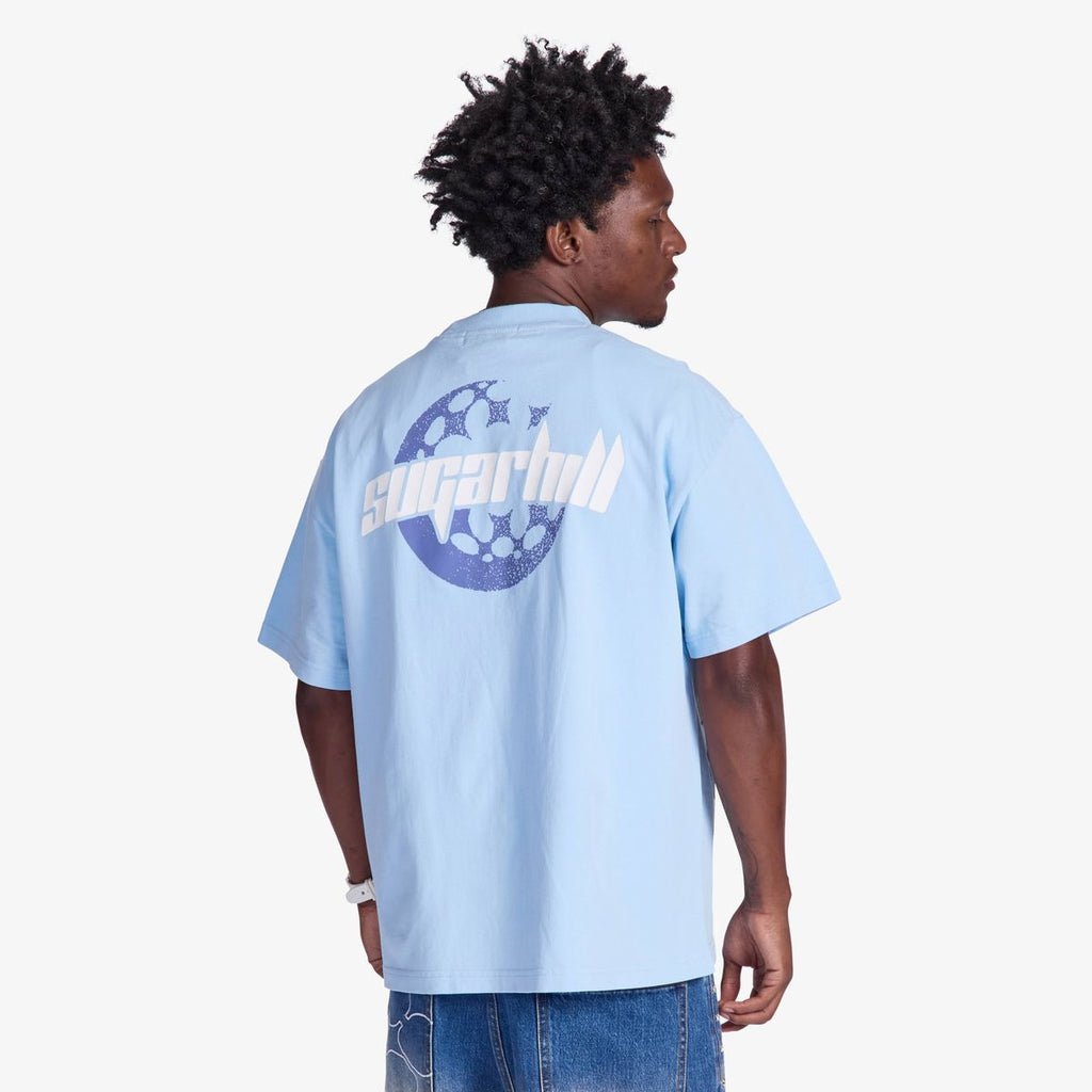SugarHill  'Star Death' T-Shirt- Baby Blue