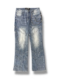 Vicious Embellished Studded Premium Denim - MD Blue