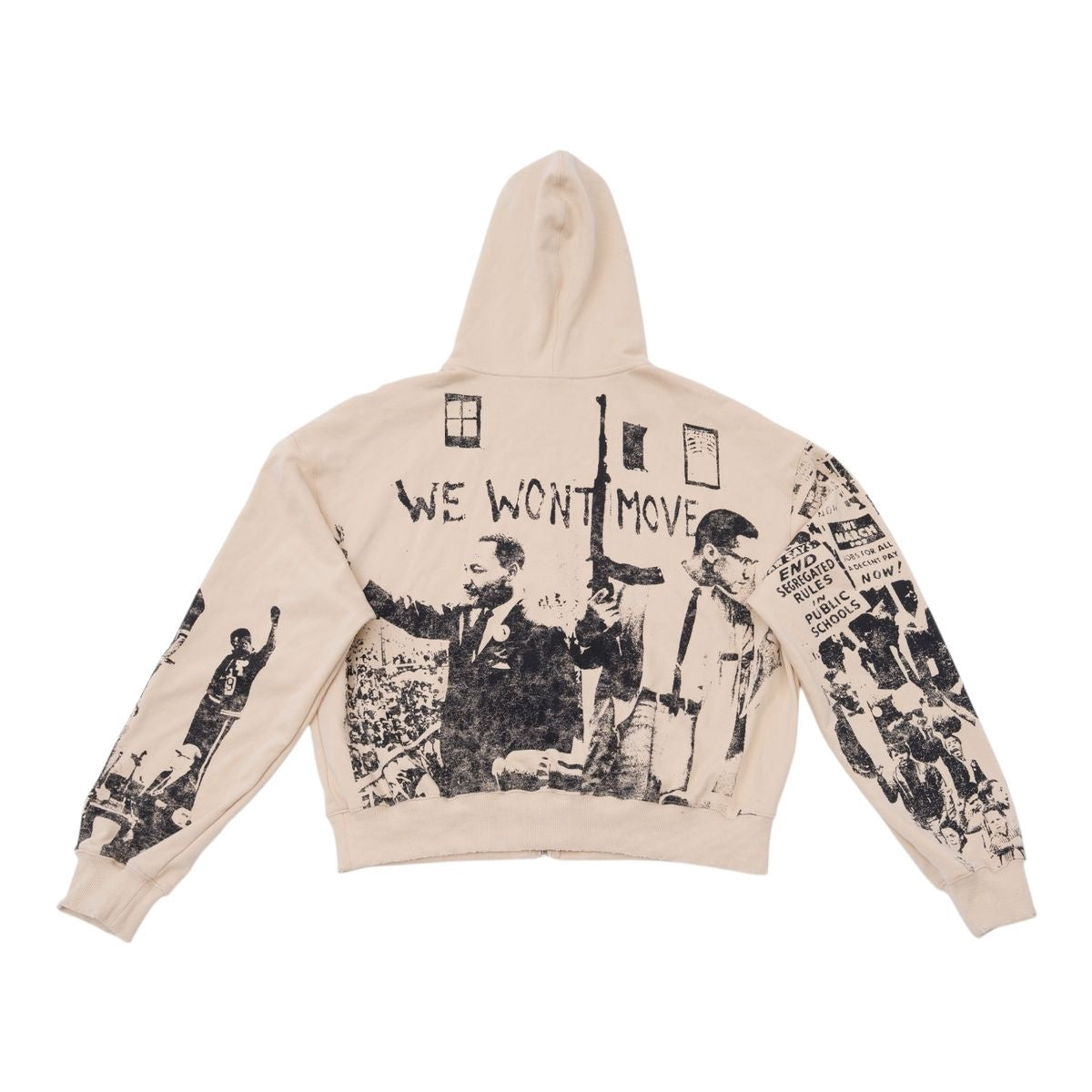 CONCEPT "REVOLT" HOODIE- BONE