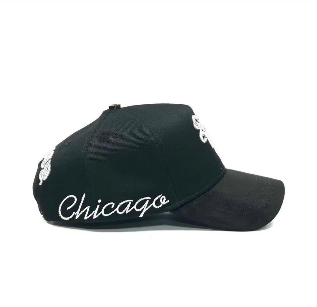 Caps'Fans  'Sox 90' Hat- Black/White