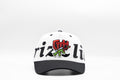 Gth Bold Grizzlies All Around Snapback Cap- White Black