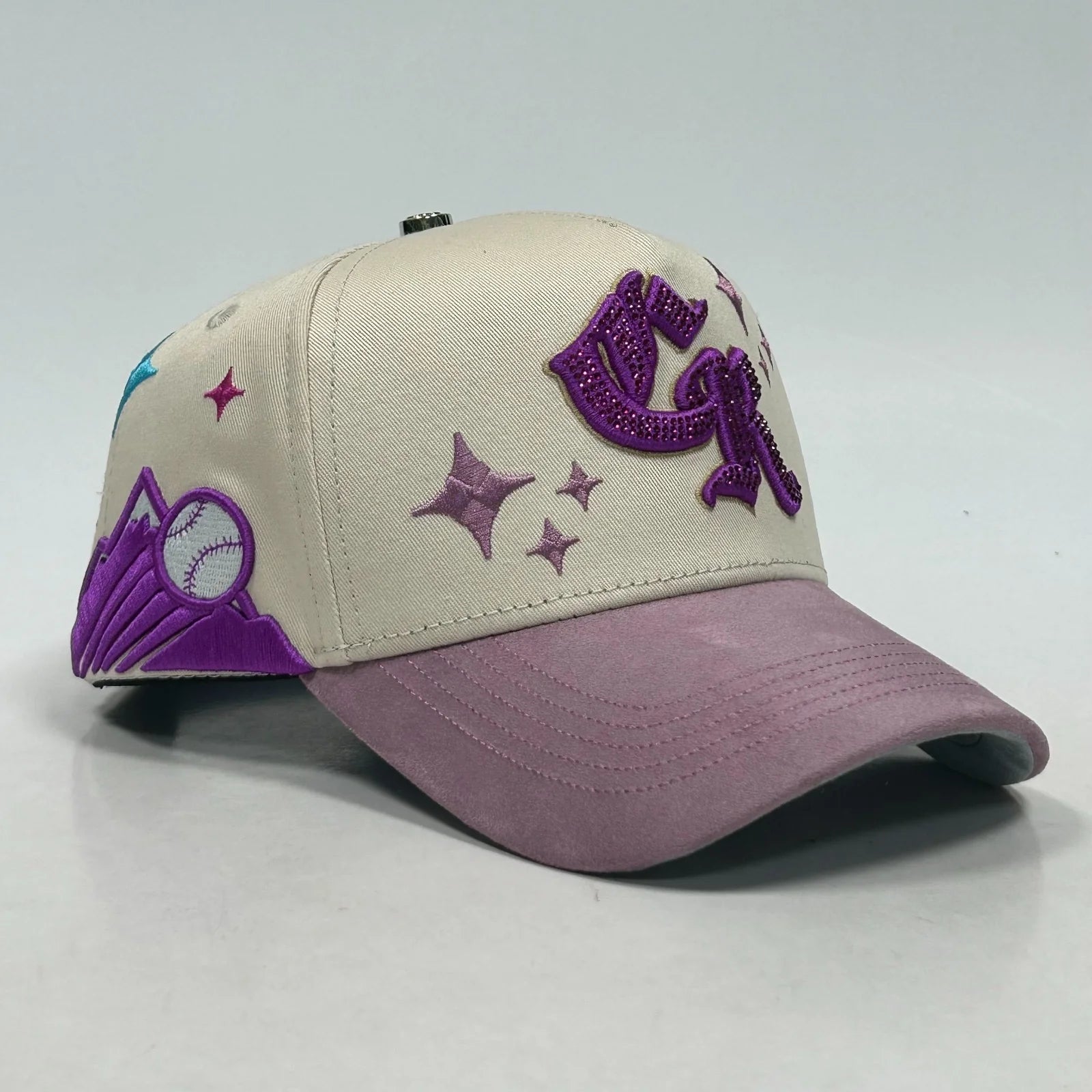 Caps'Fans Colorado Cap- Beige/Pink