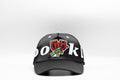 Gth Bold Brooklyn All Around Snapback Cap- Black