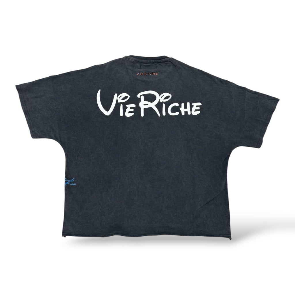 Vie Richie 'Donald Duck' T-Shirt- Black