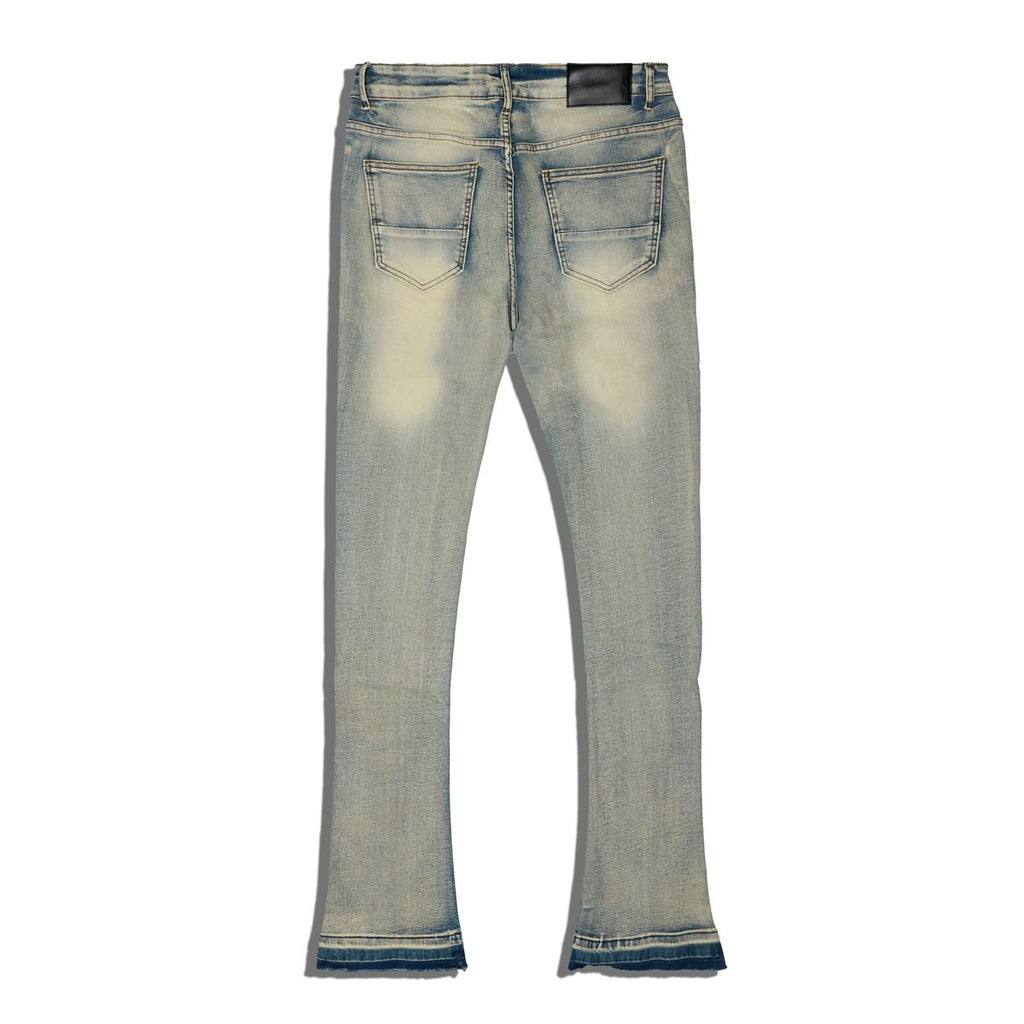 Supply Studios Core David Flare Jeans- Md Wash