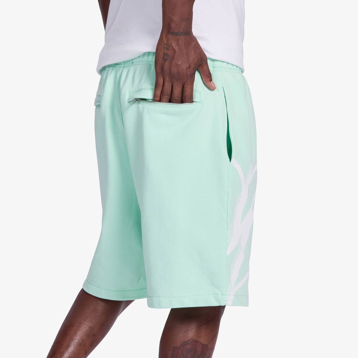 SugarHill 'Aspire' Terry Shorts- Washed Green