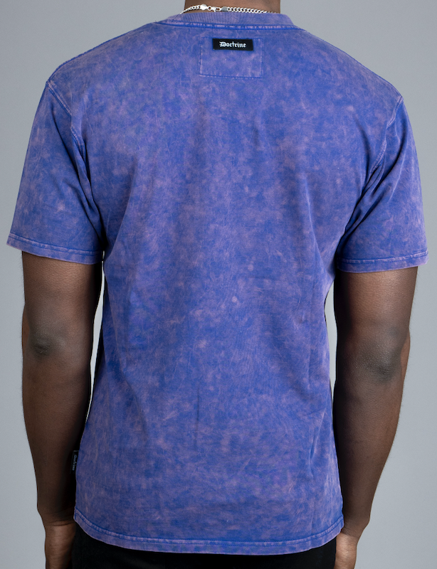 Doctrine 'Streets Is Talking' T-Shirt- Deep Cobalt