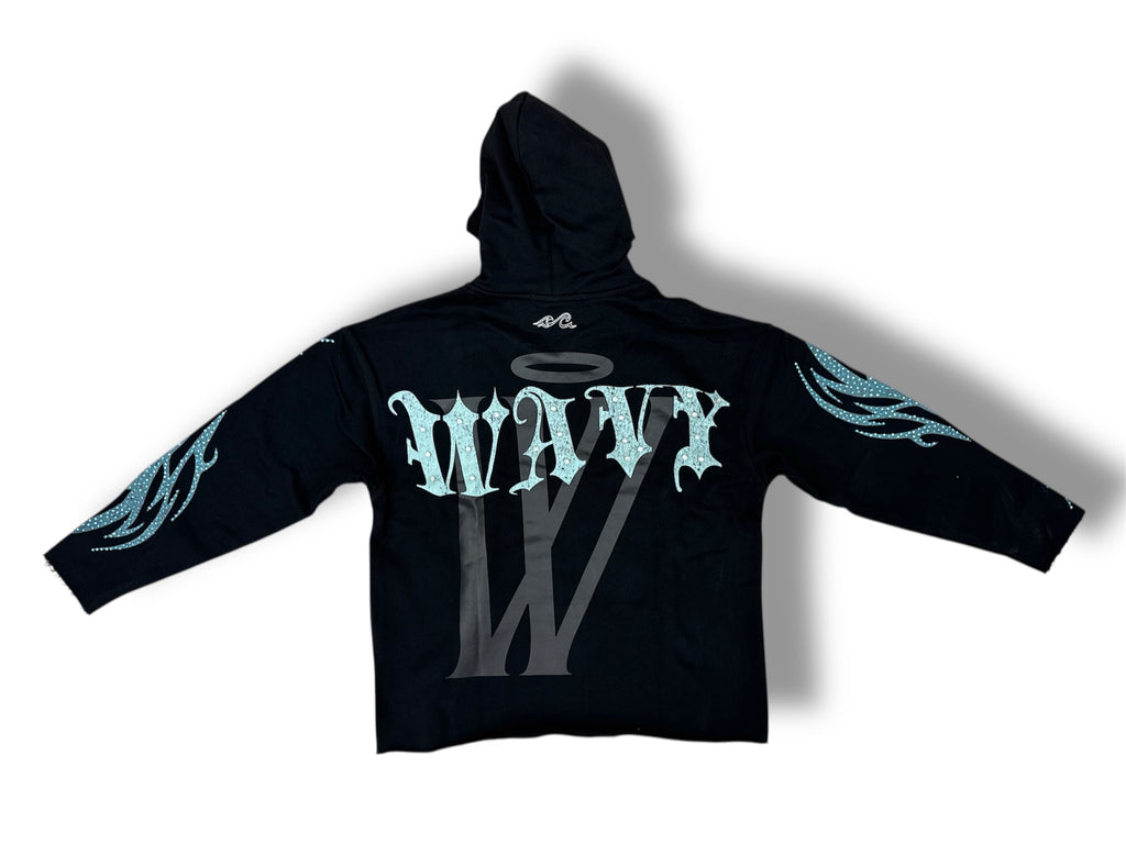 Wave District Tiffany Hoodie -Blk
