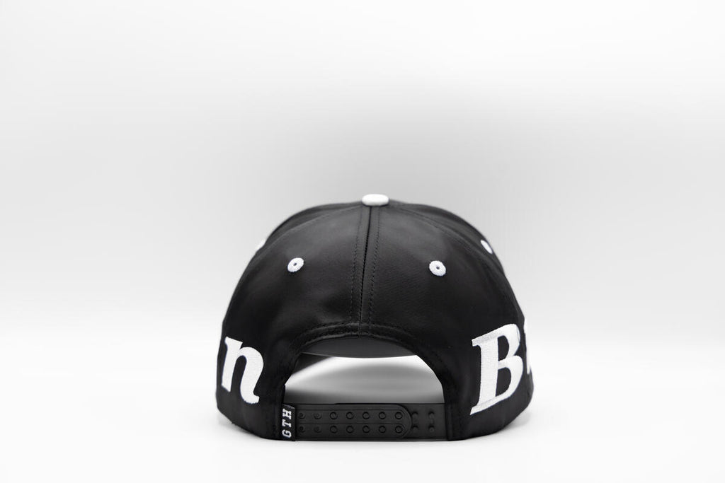 Gth Bold Brooklyn All Around Snapback Cap- Black