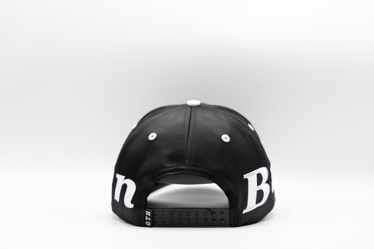 Gth Bold Brooklyn All Around Snapback Cap- Black