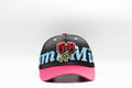 Gth Bold Miami All Around Snapback Cap- Black Pink