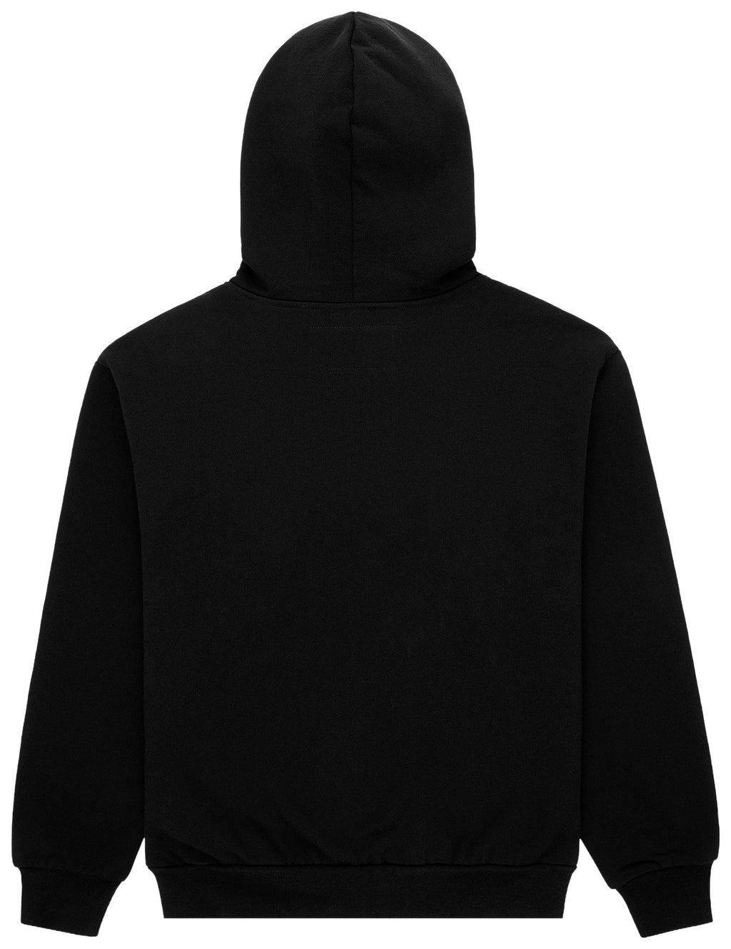 SP5DER FW25 Zip Up Hoodie- Black
